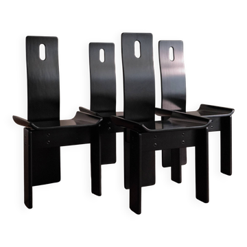 Diago chairs by Edoardo Landi for Nikol International, set of 4.