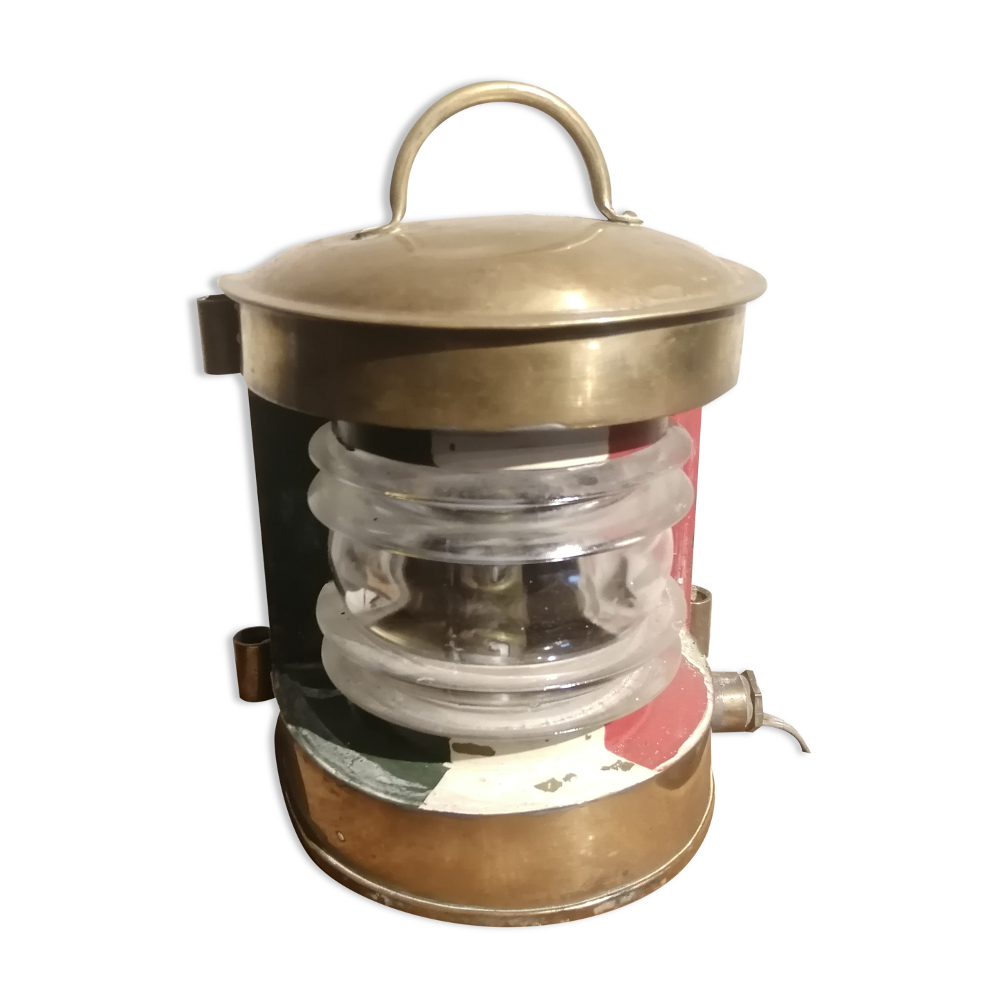 Navy lamp in brass LDF