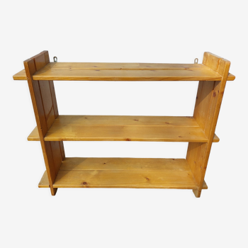 Scandinavian pine shelf