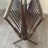 Folding magazine rack attributed to Ico Parisi-Italy from the 1950s