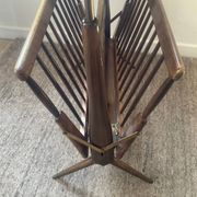 Folding magazine rack attributed to Ico Parisi-Italy from the 1950s