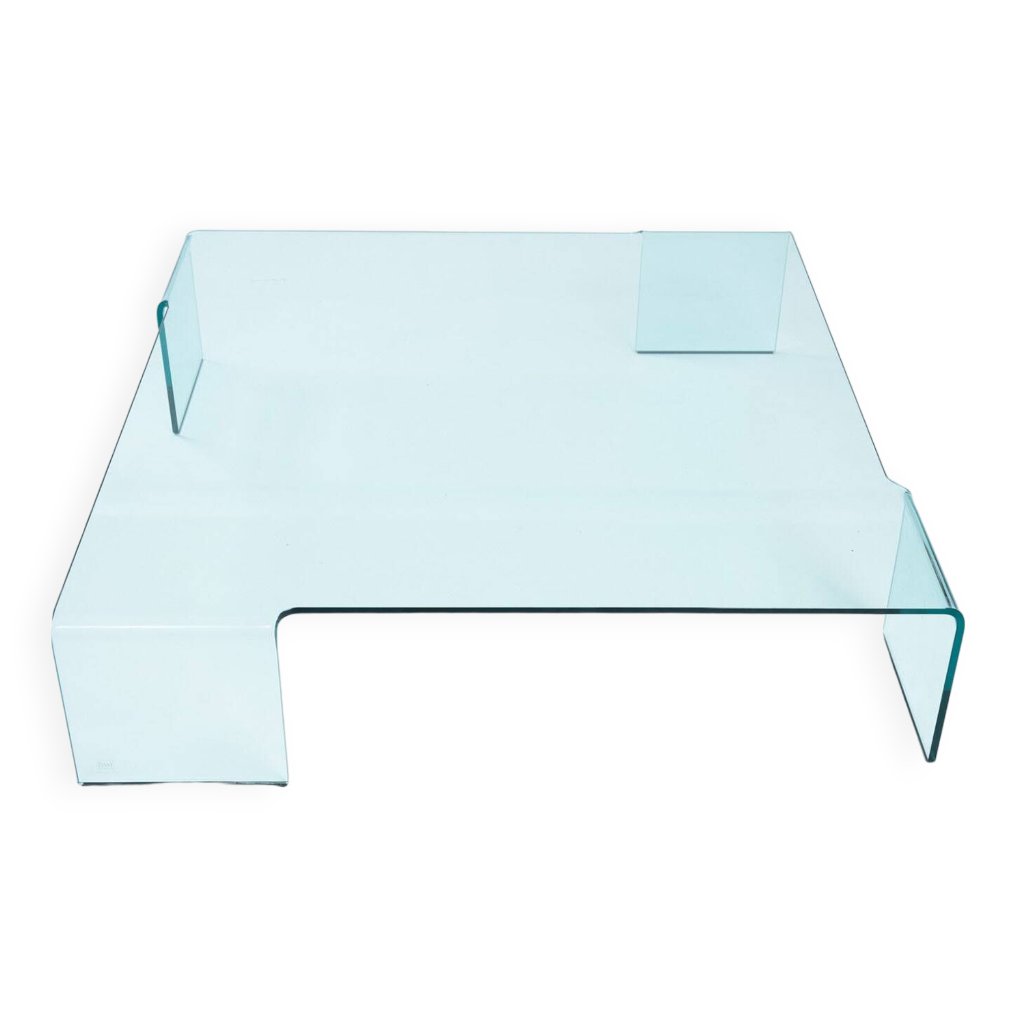 fiam glass coffeetable square