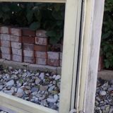 Wooden canopy 3 windows with bellows and abbatant