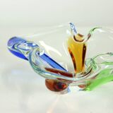 Design Art Rhapsody Collection glass bowl by Frantisek Zemek, Czechoslovakia 1960s