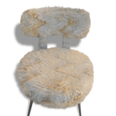 Chaise moumoute années 70