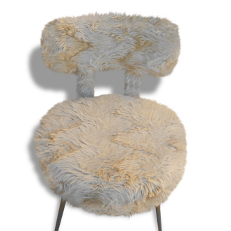 Chair rug 70s