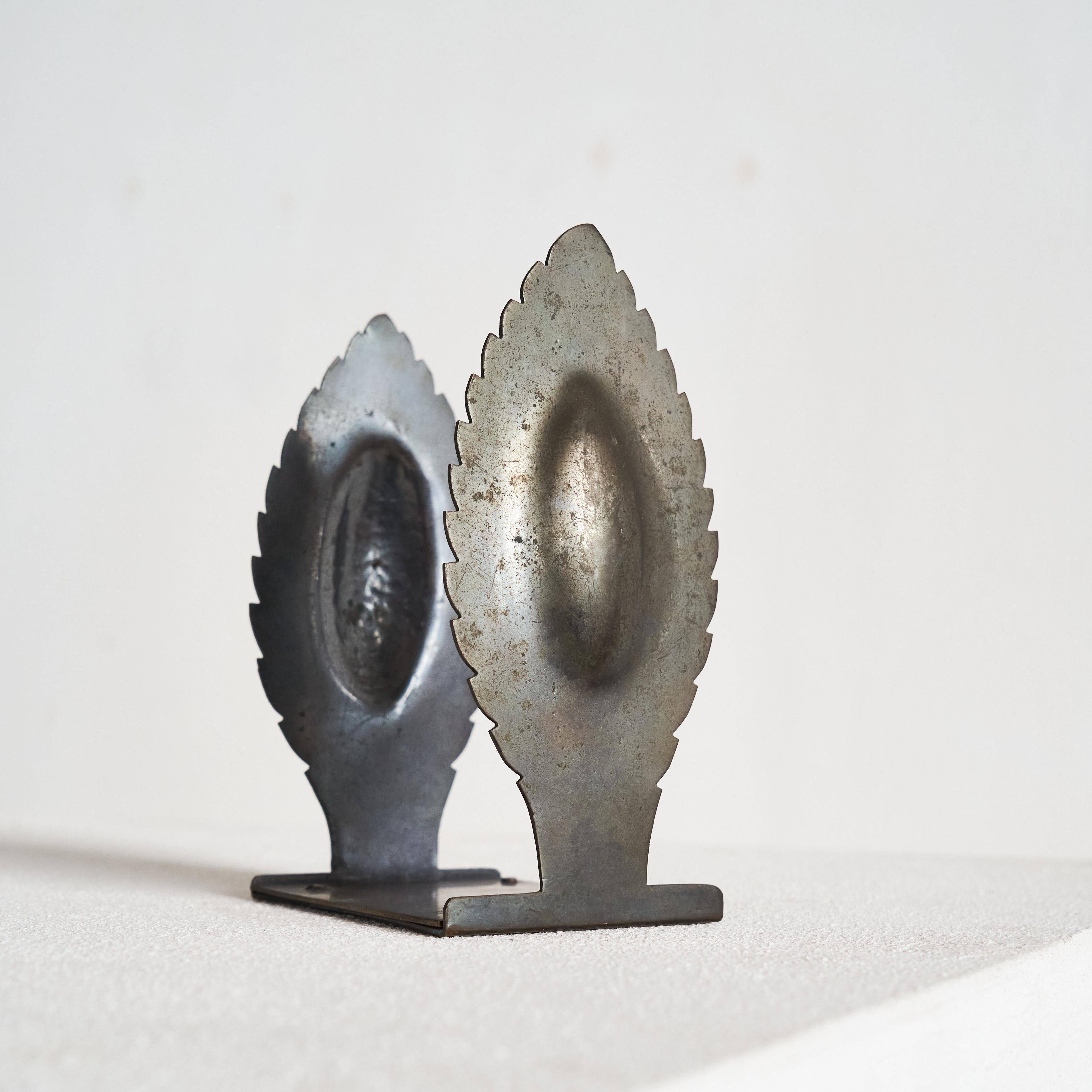 Pair of sculptural Art Deco bookends 1930