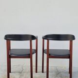 Pair of Scandinavian designer armchairs - 1970s