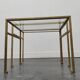 Tables basses gigognes Roger Thibier dorées 1960