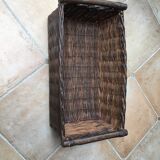 Old rattan basket