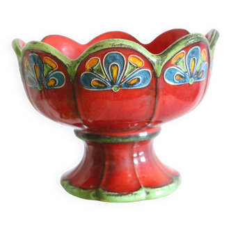 Standing bowl, ceramic pan, German