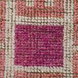 3x10 Super Soft Pink Turkish Runner Rug, 100x317Cm