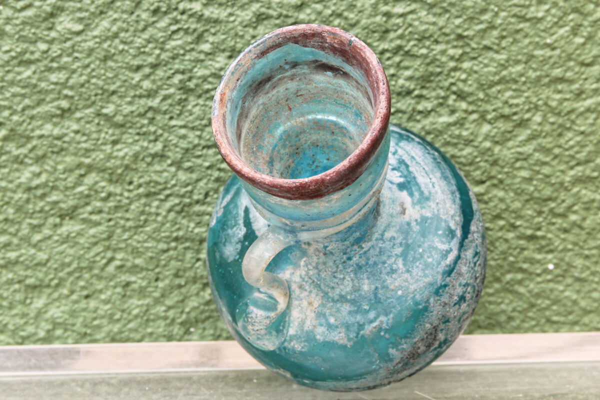Murano glass vase