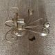 Gold metal wall light