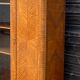 Glass bookcase in marquetry Maison Haentges Frères XIXth century
