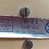 Lampe de bureau Simris n°781 signée Anders Pehrson pour Atelje Lyktan, Suède