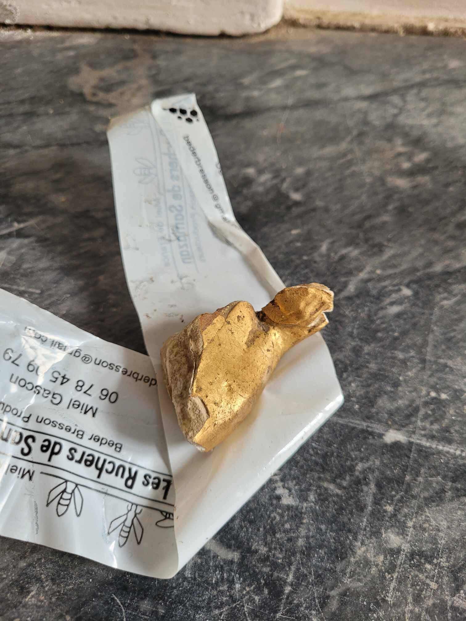 Antique mirror with glazing beads 165m/90cm