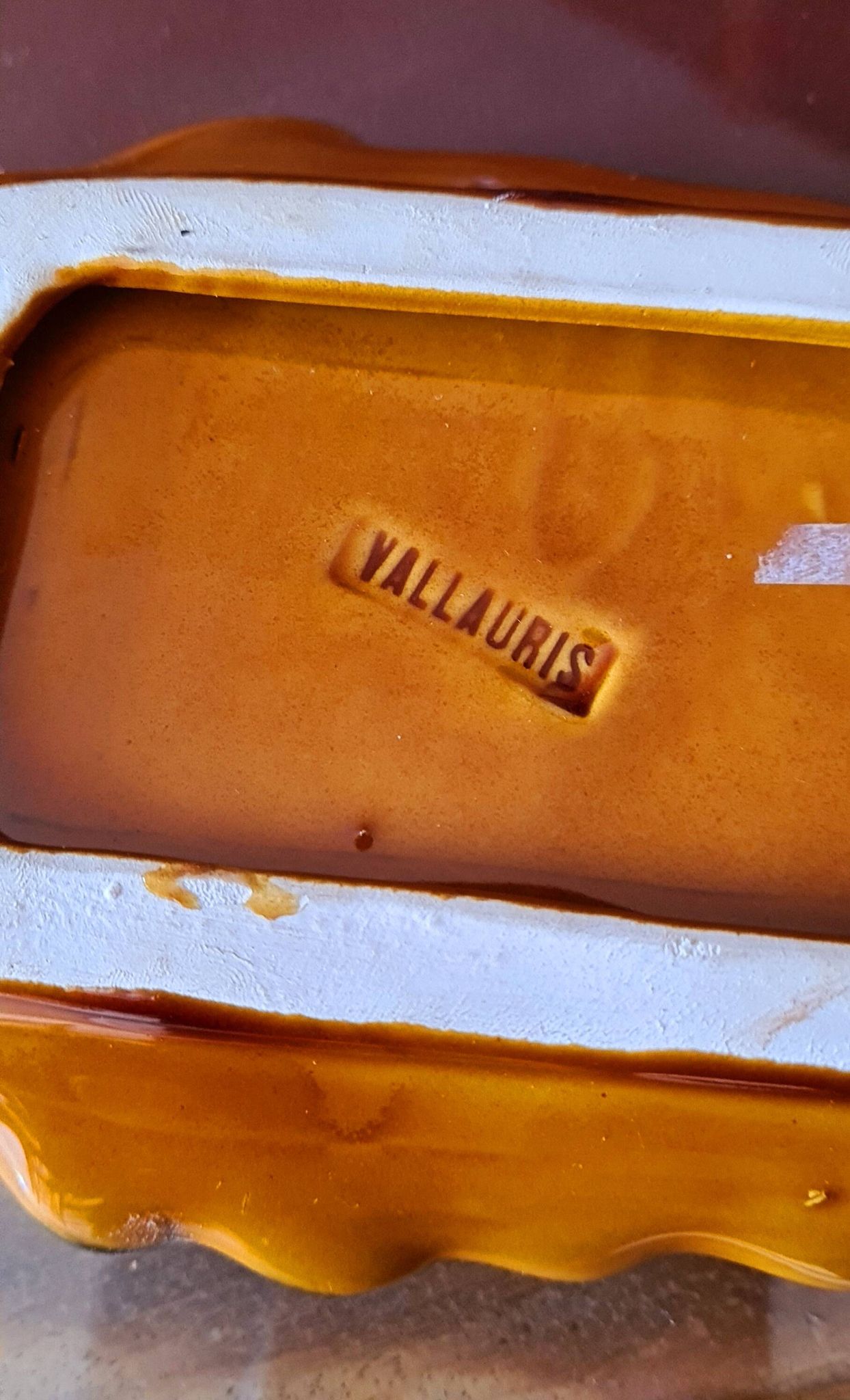 Petit plat en céramique Vallauris