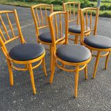 Set of 5 bistro chairs