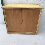 Rattan chest of drawers
