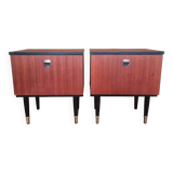 Paire de tables de chevet