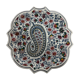 Collector's ceramic hollow plate by Gien, France, late twentieth century