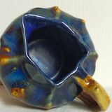 Art nouveau pitcher enamelled earth early twentieth century