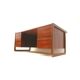 Large rosewood desk / 1960s executive desk