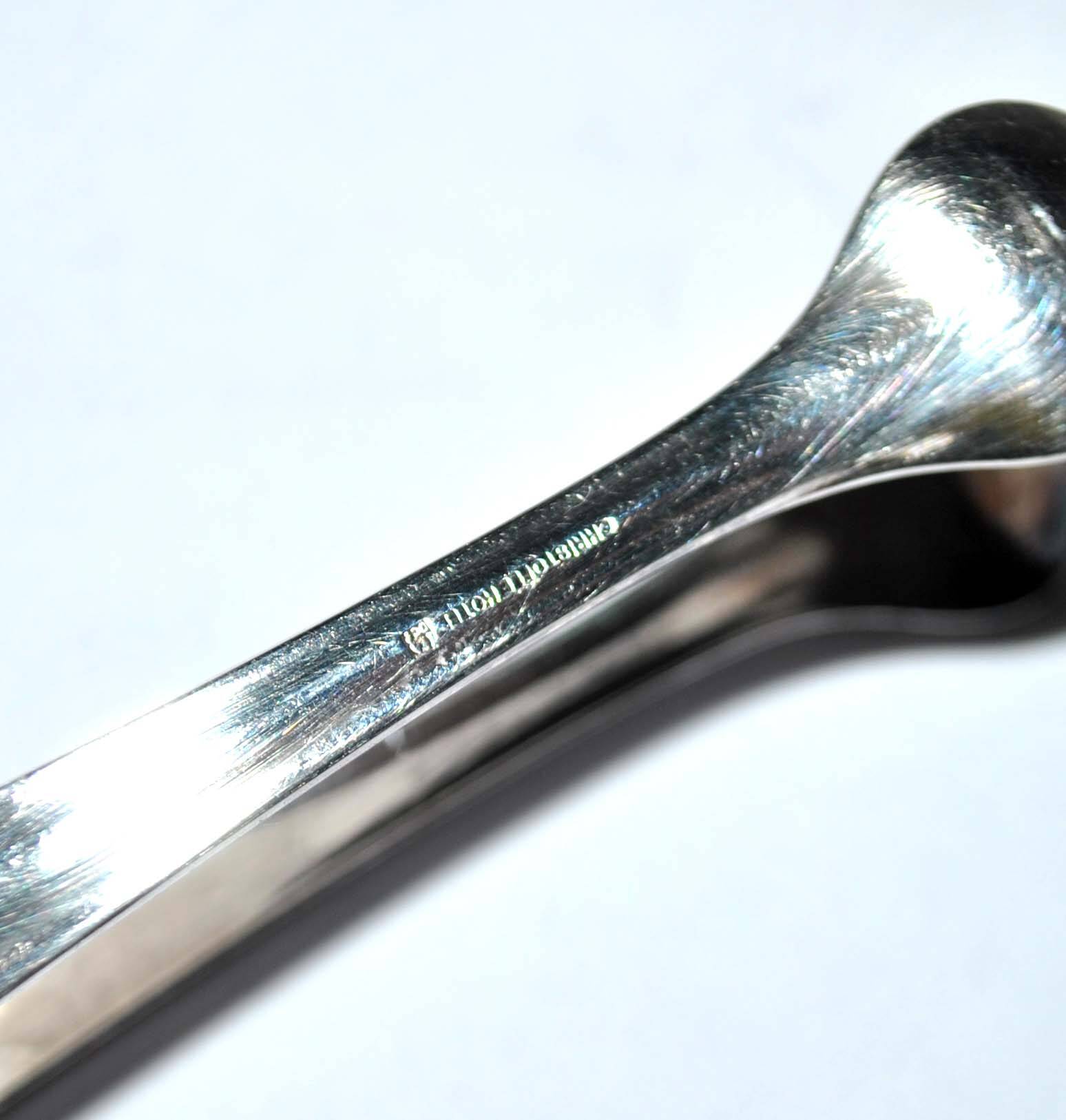 CHRISTOFLE Sugar tongs in silver metal - Professional silverware "Christofle Hotel"