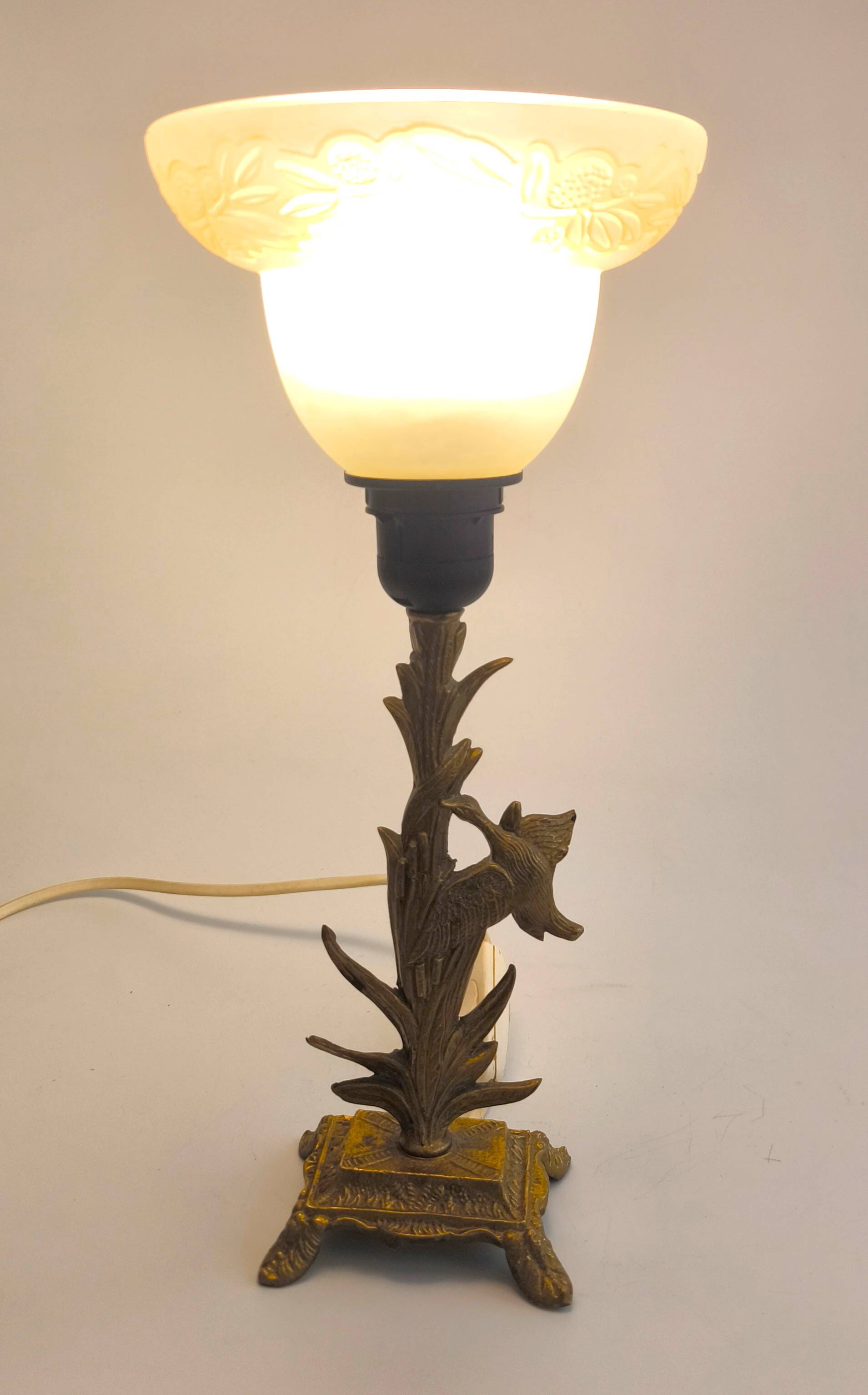 Lamp by bronce francesa years 50