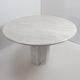 Round marble dining table, 1970 - Ø113cm