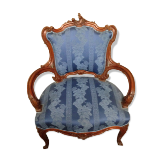 Fauteuil rocaille Louis XV