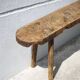Old farm bench, vintage wooden bench, vintage bench