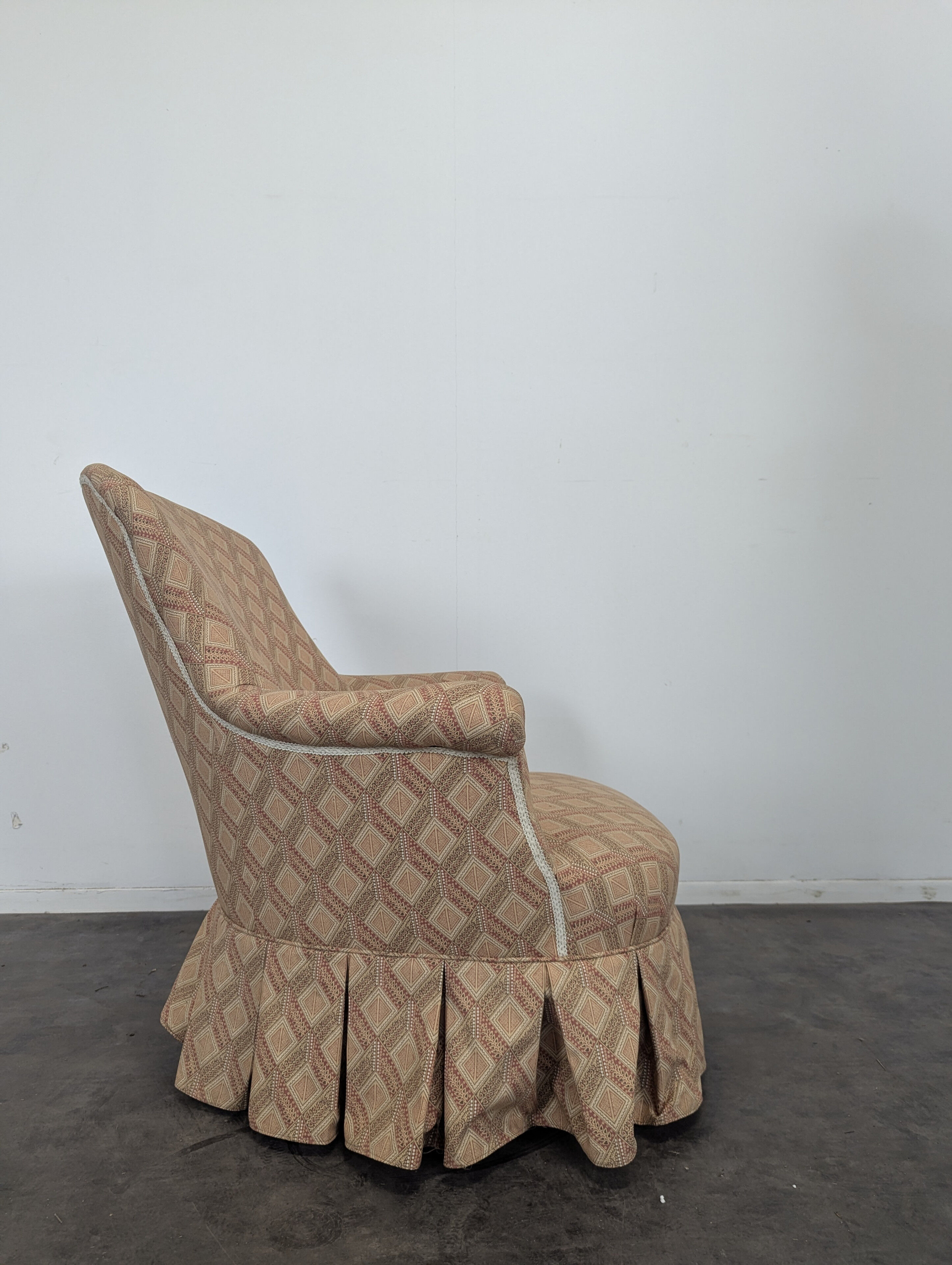 Pair of frog armchairs from the Napoléon III period.