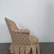 Pair of frog armchairs from the Napoléon III period.