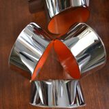 Chandelier Raak waterfall 60s/70s 6 fires