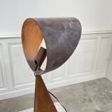 Lampe en acier corten Eric Dartois