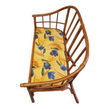 2-seater rattan sofa