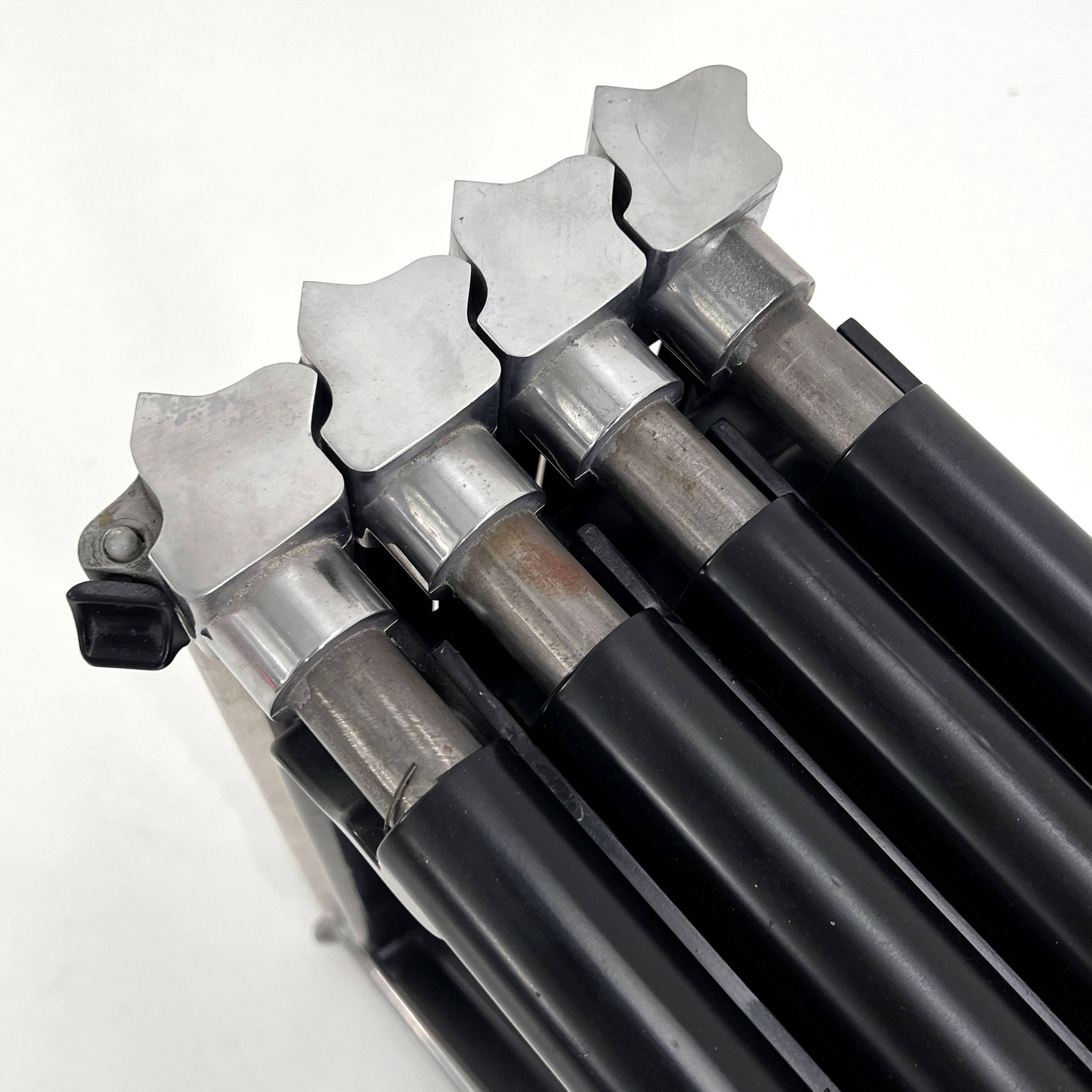 Black Folding Table by Giancarlo Piretti for Anonima Castelli, 1970