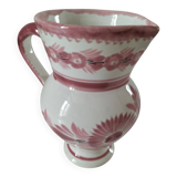 Henriot Quimper Camaïeu pink collection pitcher