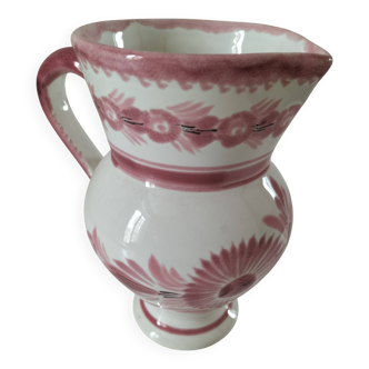 Pichet collection Camaïeu rose Henriot Quimper