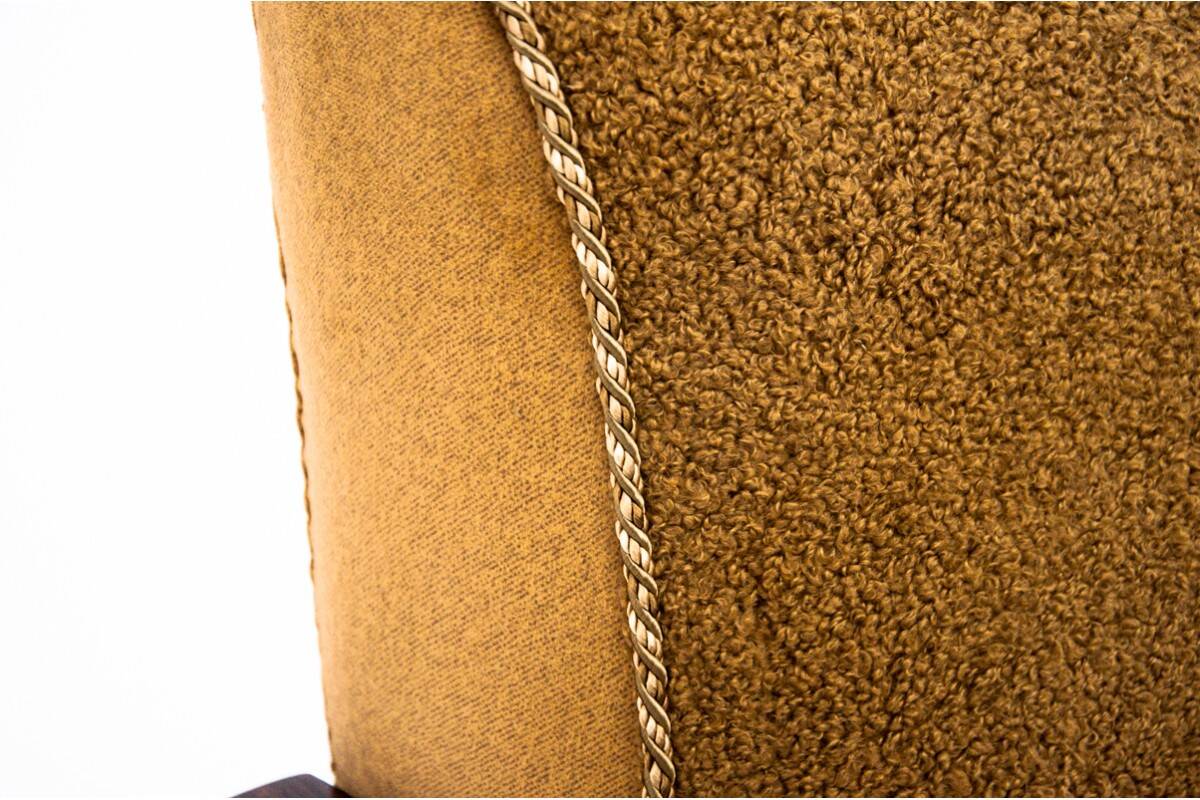 Art Deco armchairs, designed by J. Halabala, Czech Republic, 1930s.