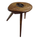 Brutalist tripod stool