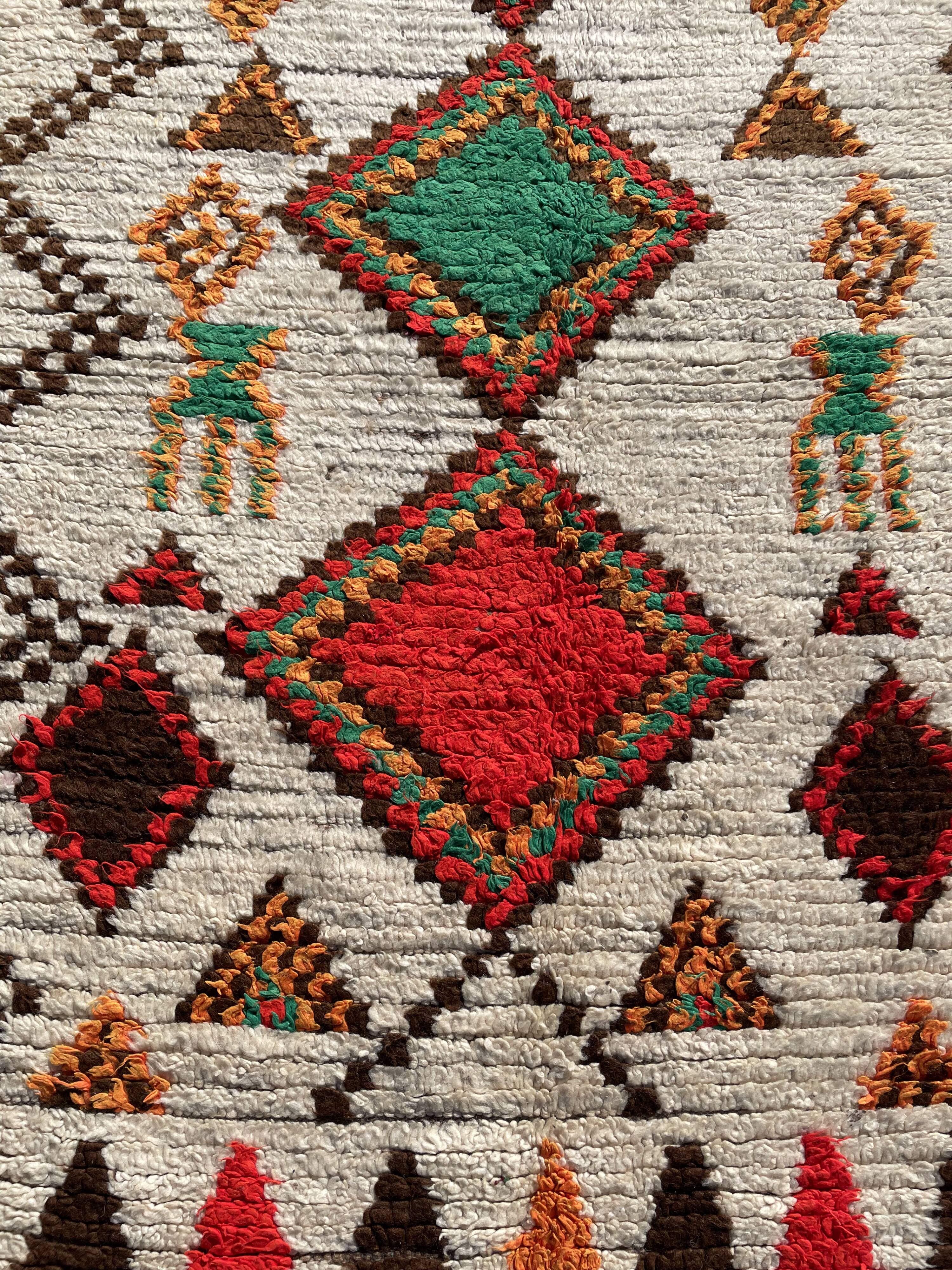 Berber carpet azilal 120x290 cm