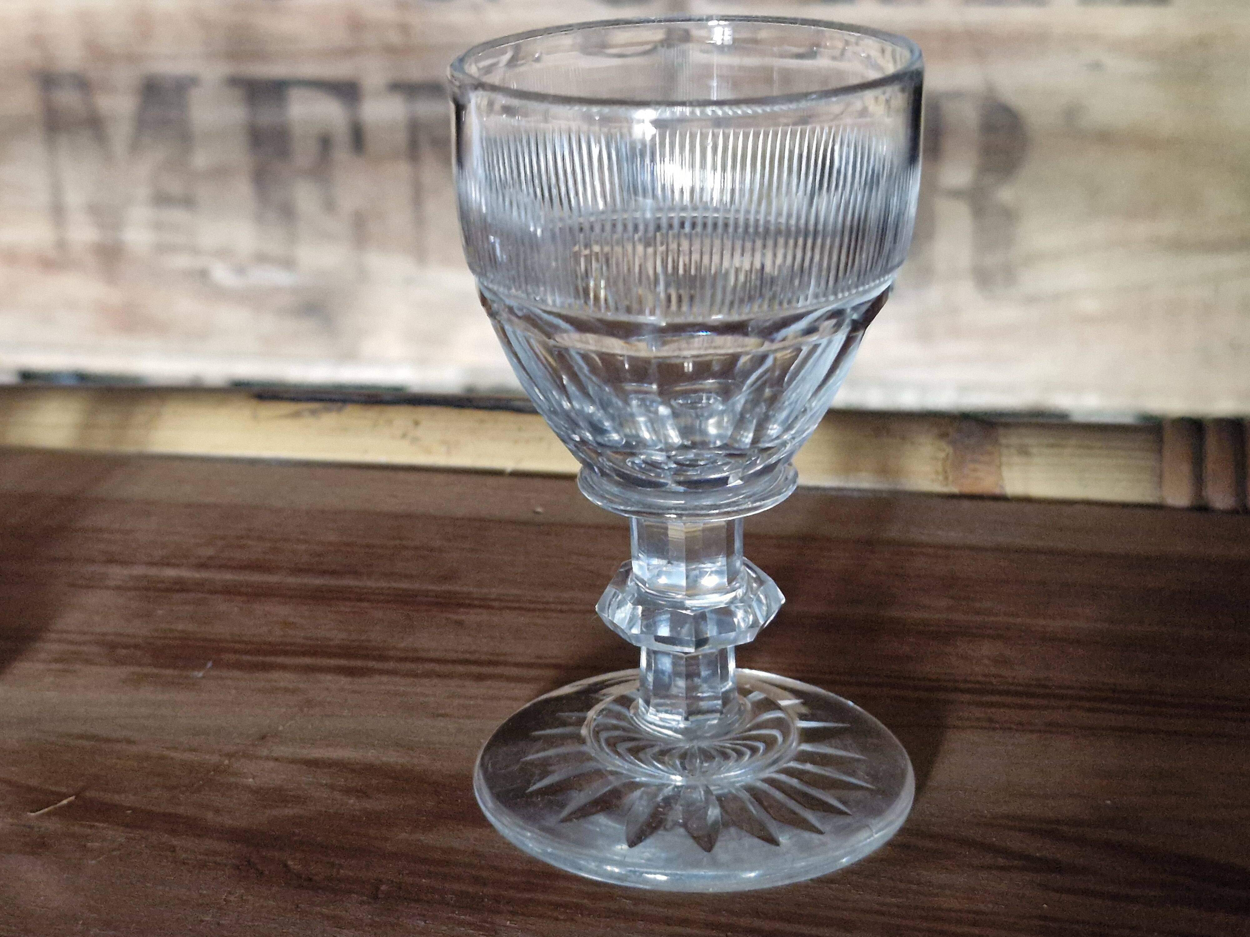 7 Verres à Vin Blanc/Porto Baccarat 1841