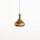 Brass pendant lamp by Scandi-Lamp, 1960s/70s