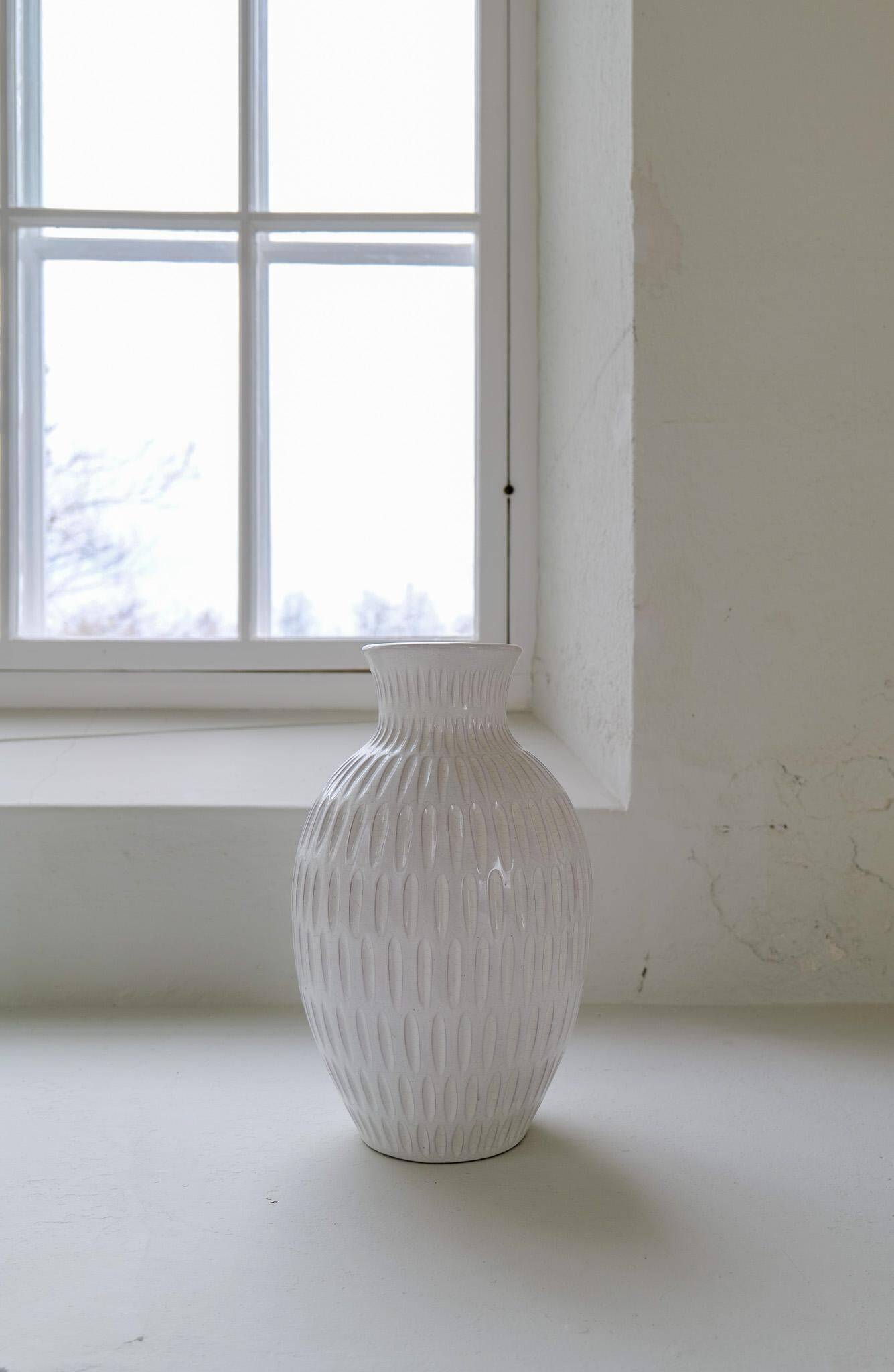 Large Art Deco Vase Ekeby Anna-Lisa Thomson, 1940s, Sweden