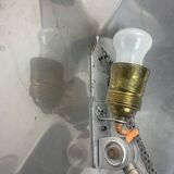 Modernist metal Bauhaus desk lamp, 1960s