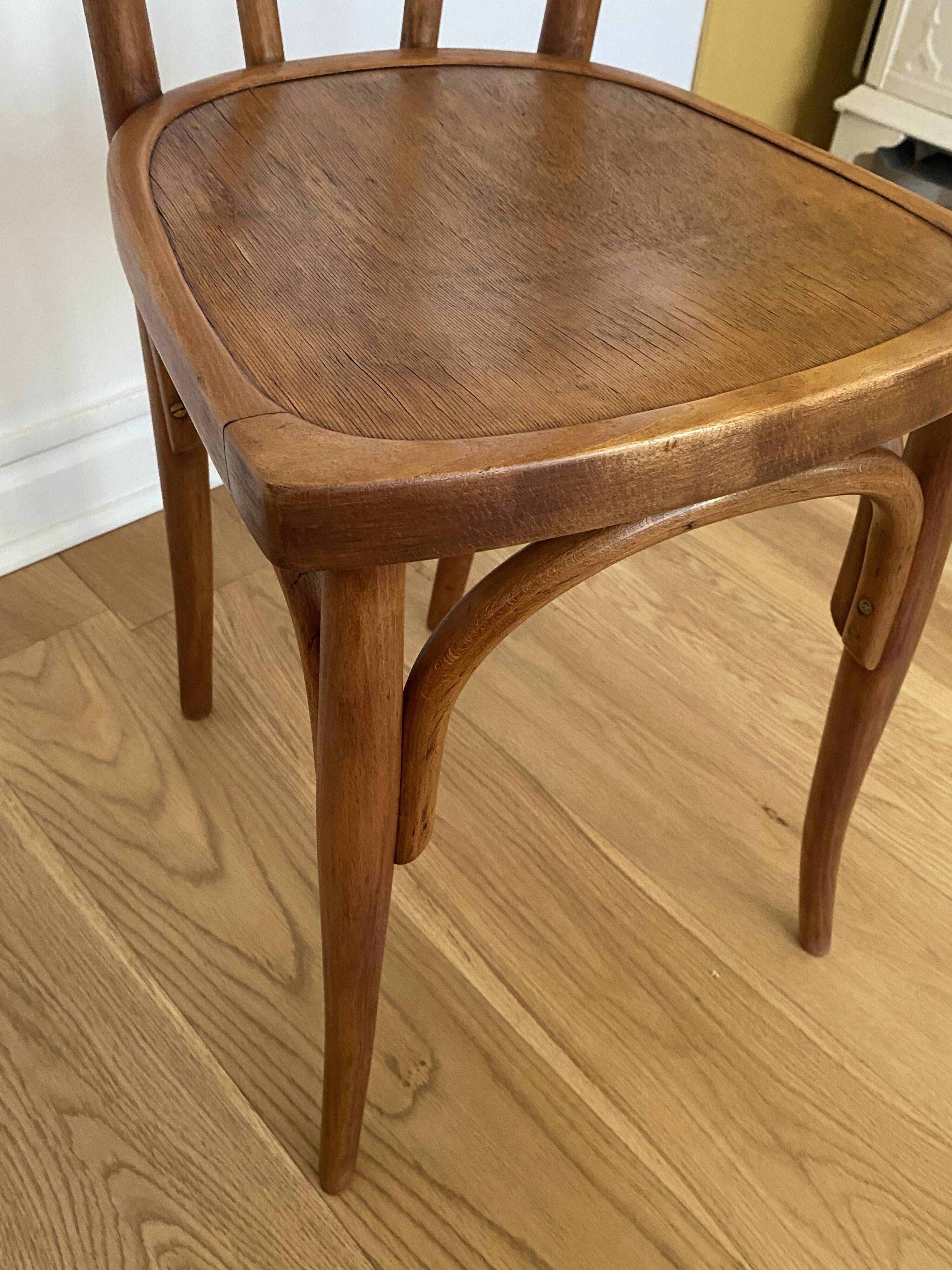 Restored bistro chair