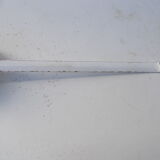 Vintage white enamelled ladle